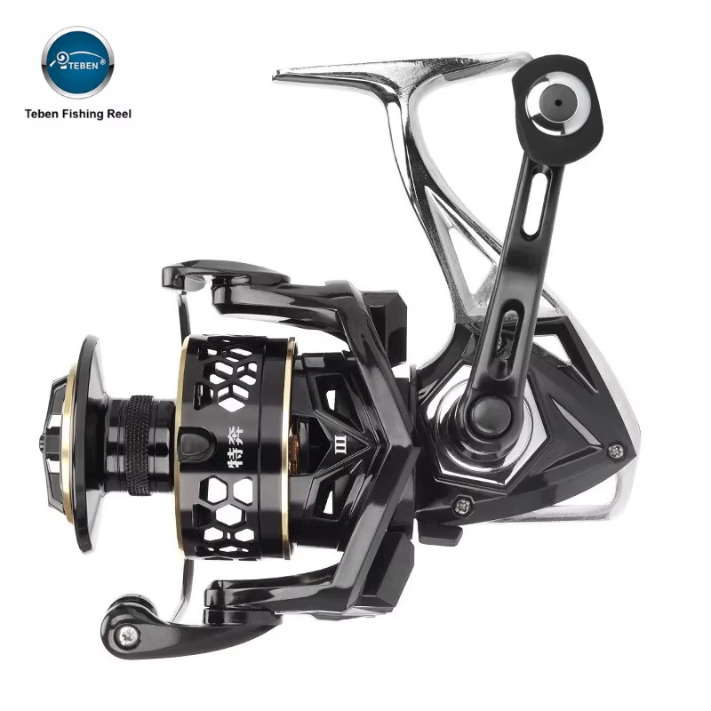 Developing Tank Reel - TEBEN GTS III รอกตกปลาแบบสปินนิ่งโลหะเต็มรูปแบบ ตีไกล ทนทานต่อการกัดกร่อน