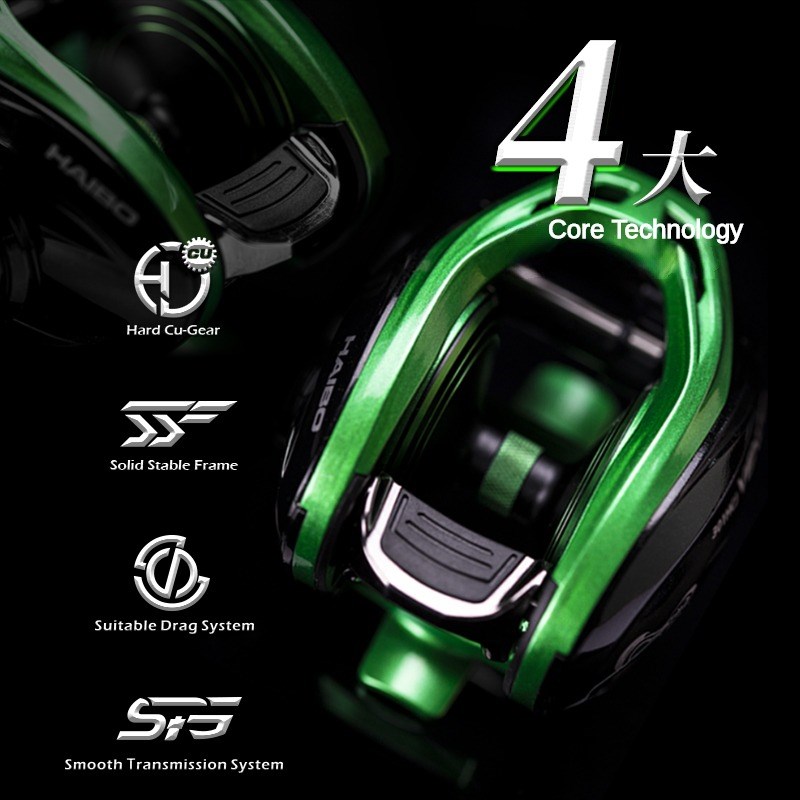 HAIBO VENOM Anti-น้ำเค็มตกปลา  - Developing Tank Reel บทวิจารณ์และราคา