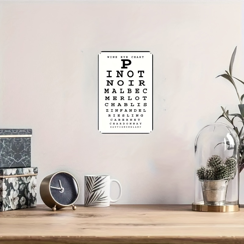 ป้ายโลหะลายแผนภูมิการมองไวน์สไ - Vintage Collectible Plates บทวิจารณ์และราคา