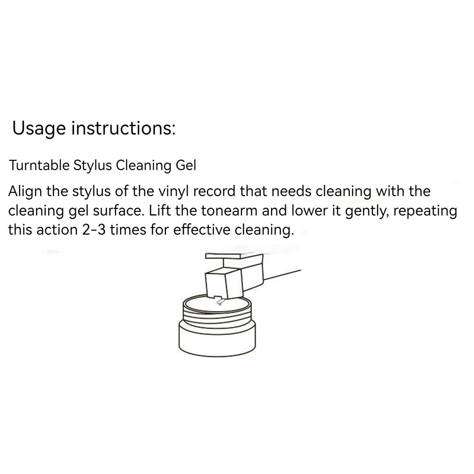 กาวทำความสะอาดสไตลัส น้ำยาทำคว - Vinyl Record Cleaner บทวิจารณ์และราคา