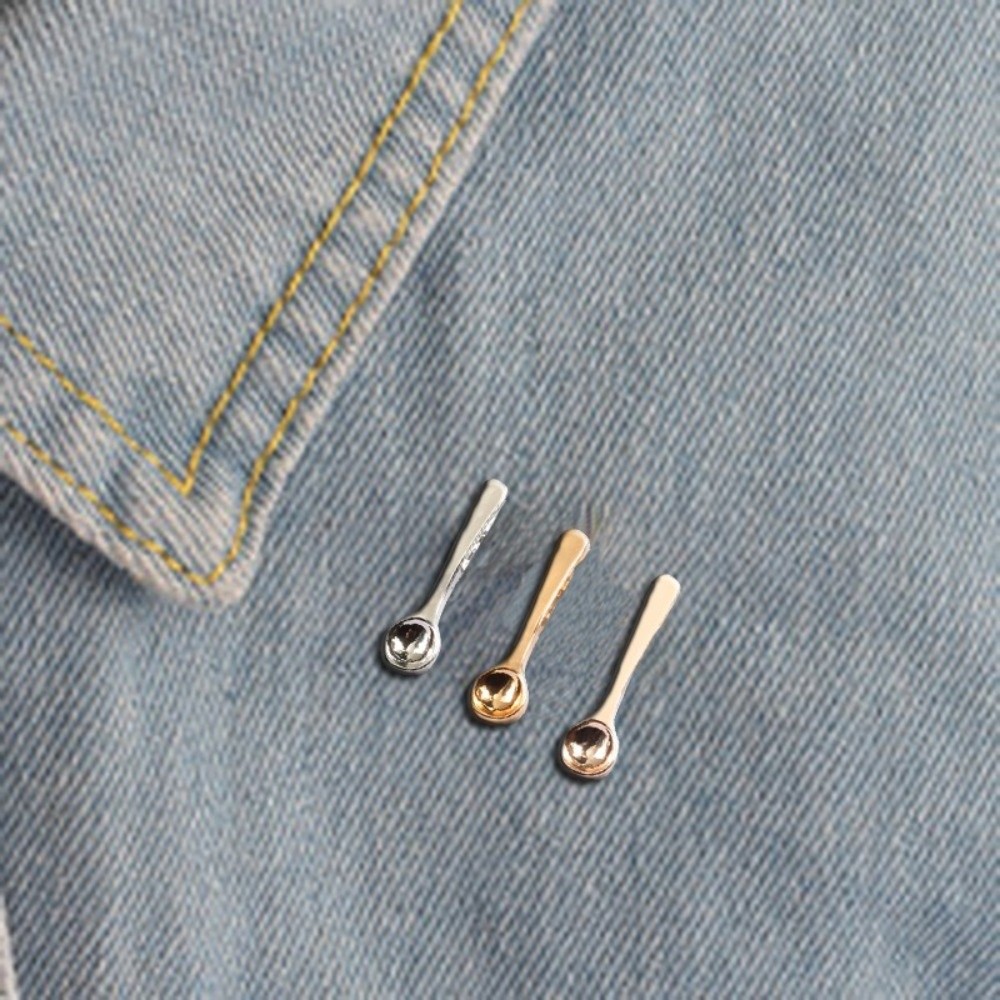 เข็มกลัดรูปช้อนดีไซน์น่ารักทัน - Vintage Collectible Spoons บทวิจารณ์และราคา