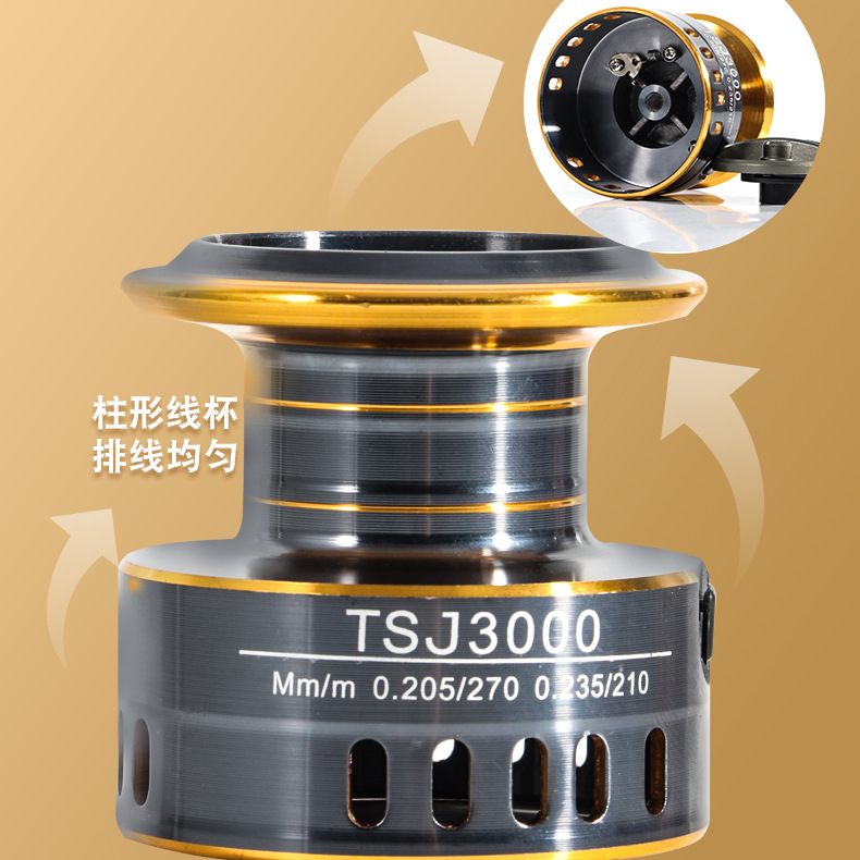 TSJ ชามรอกตกปลาแบบหมุนโลหะ ซีร - Developing Tank Reel บทวิจารณ์และราคา